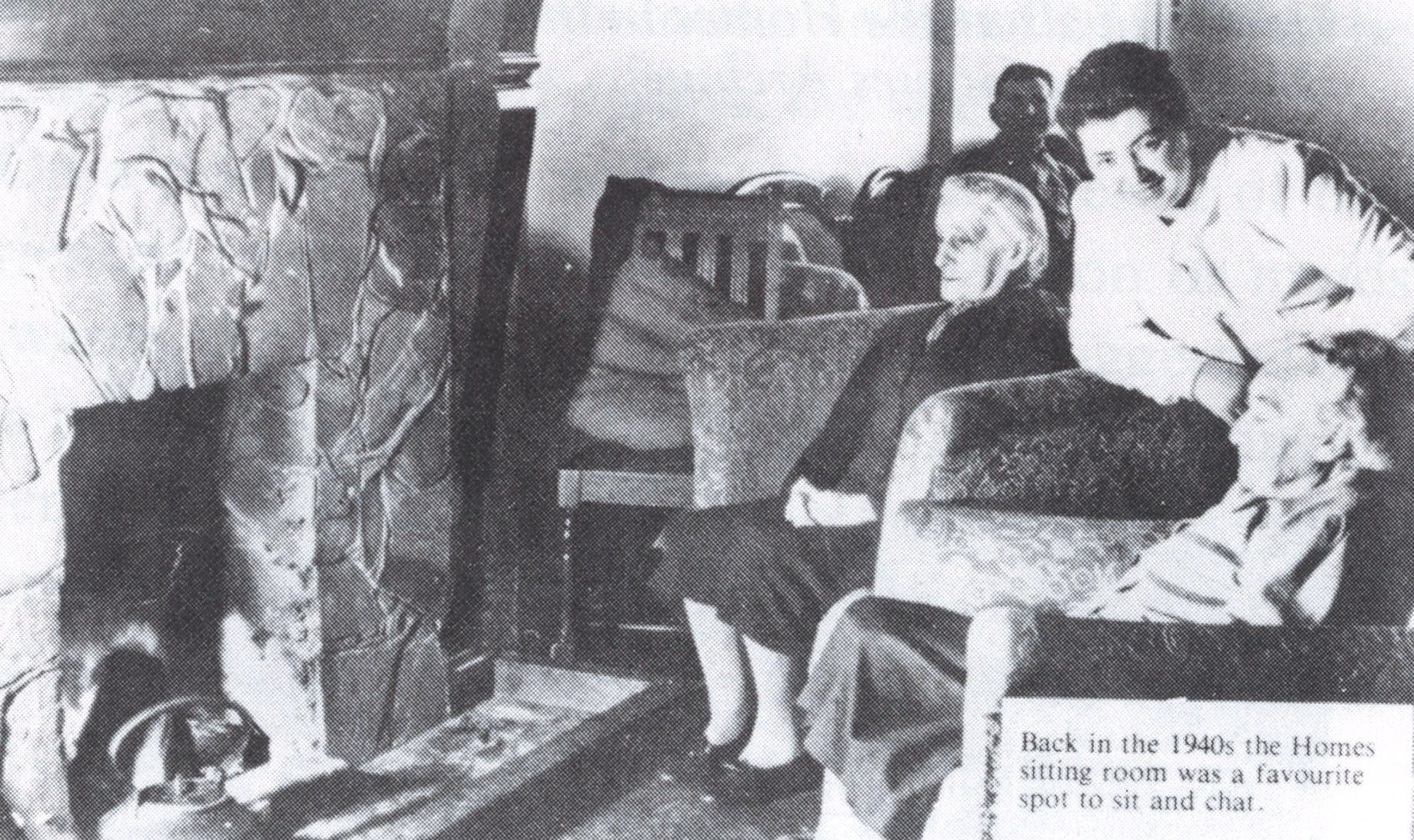 Montefiore sitting room 1940