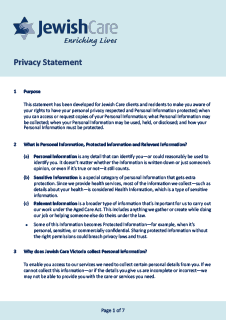 Privacy Statement