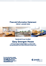 Financial Information Statement (from 1 January 2024) - Caulfield