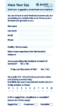Form - We value your feedback
